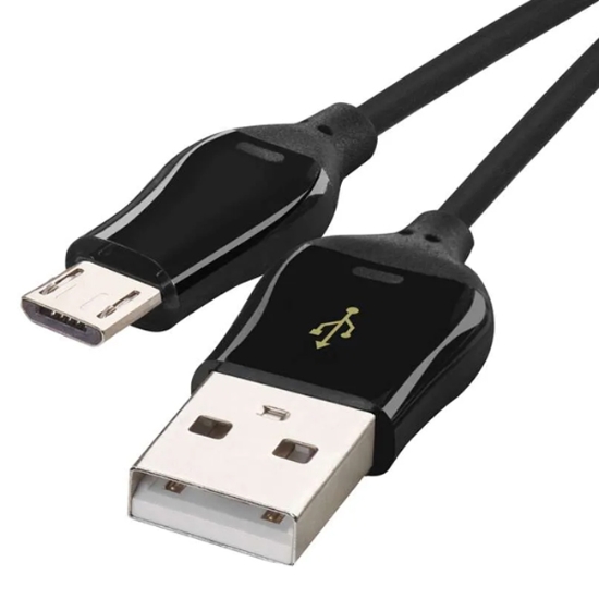 Obrázek Micro USB kabely Quick Charge - černá