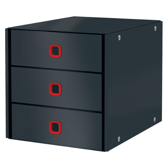 Obrázek Box zásuvkový Leitz Click&Store Cosy, 3 zásuvky - sametově šedá