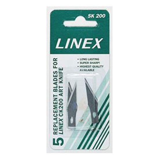 Obrázek Čepele do nože LINEX CK200 / 5 ks