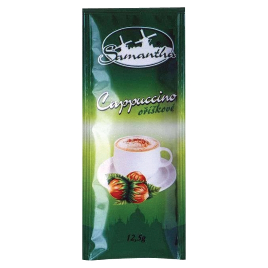 Obrázek Cappuccino Samantha 12,5 g - oříšek / 20 ks