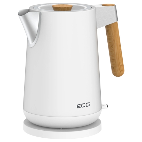 Obrázek Konvice ECG RK 1768 Strix Timber - White