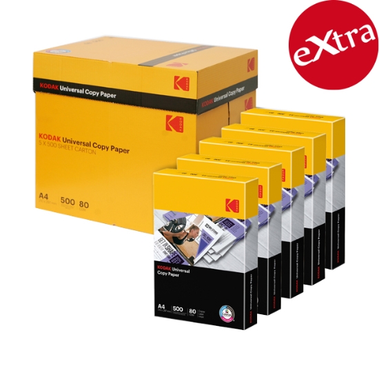 Obrázek Papír kancelářský KODAK Universal  A4 80 g /  5 x 500 listů