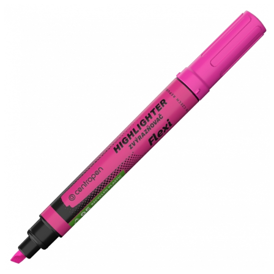 Obrázek Centropen Highlighter Flexi 8542 - růžová